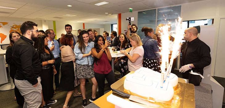 Daytona Actualité - Gâteau 25 ans Daytona