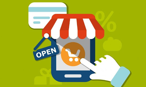 Online shopping banner